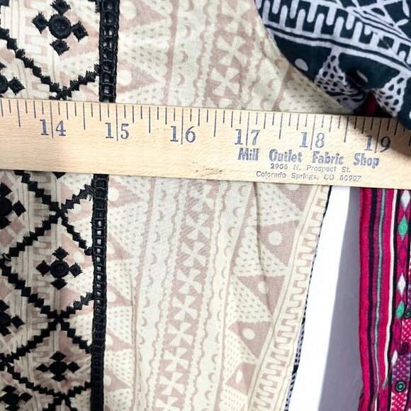 Khaadi Pret Women's Top Tunic Size 12 Embroidered Made in Pakistan Colorful - Picture 7 of 8